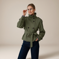 Sophie | Classic women's trench coat with adjustable waist belt