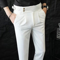Erik | Pantaloni curati a gamba dritta per un look quotidiano elegante