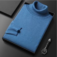 Thomas | Refined cashmere-cotton turtleneck sweater for men