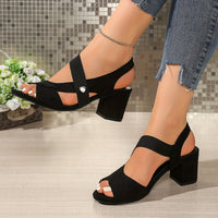 Kathrin | Orthopädische Sandalen mit bequemem Blockabsatz