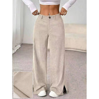 Lotte | Elegante Hose mit hoher Taille und weiter Passform