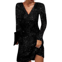 Christina | Festoso E Glamour Abito Mini Con Paillettes