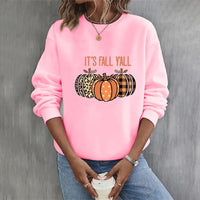 Clara | Sweat-shirt d'Halloween douillet avec imprimé citrouilles espiègles