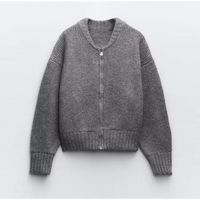 Sofie | Knitted Zip-Up Vest for Comfortable Layering