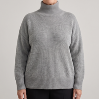Annabelle | Luxuriöser Rollkragenpullover aus reinem Kaschmir
