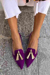 Ines | Elegante damesloafers met klassieke kwastjes
