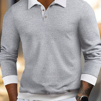 Daan | Polo texturé intemporel en mélange de coton doux