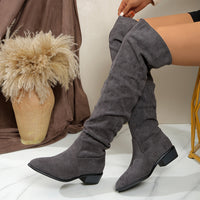 Noor | Stylish and Comfortable Slouchy Knee-High Boots
