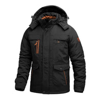 Tommie | Durable water-repellent winter coat with detachable hood