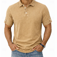 Matthias | Poloshirt im Vintage-Waschlook mit klassischen Details und Regular Fit