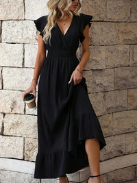 Vestido Elegante con Volantes Posh Velanora