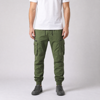 Guillermo | Versatile Cargo Pants with Practical Pockets and Elastic Waist