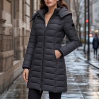 Laura | Moderne Pufferjacke mit mittellanger Passform und warmer Isolierung