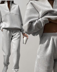 Sarah | Soft and stylish fleece set for everyday comfort