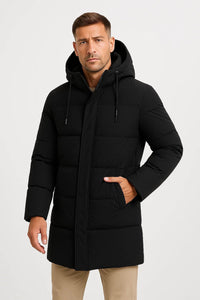 Luca | Warme, wasserabweisende Winterjacke mit Daunenisolierung