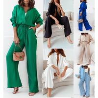 Set Camicia e Pantaloni in Lino Zenith Fashion