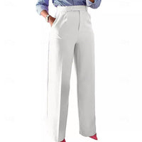 Franziska | Elegante Hose mit hoher Taille und legerem geradem Schnitt