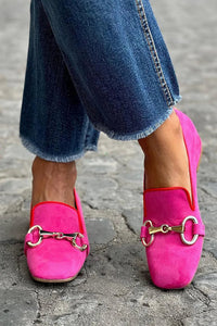 Sara | Opvallende Loafers met Metallic Accent