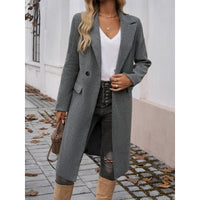 Sophie | Elegant Long Trench Coat with Refined Fit and Timeless Appeal