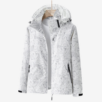 Tess | Lightweight waterproof jacket with adjustable hood and zipper closure