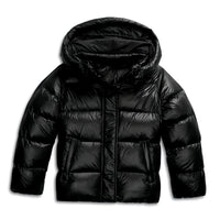 Sienna | Elegante Pufferjacke mit Kapuze und leicht taillierter Passform