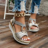 SoleViva Damen Leder Sandalen