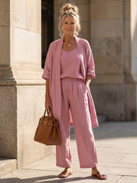 Amelia | Elegant Three-Piece Set with an Airy Fit