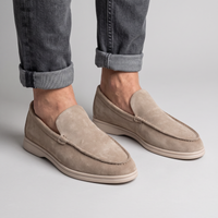 Lucas | Classic Suede Loafers with Minimalist Elegance