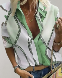 isa | Blouse décontractée à manches longues