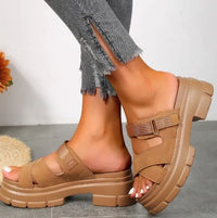 Velanora - Orthopädische Mode-Keilsandalen