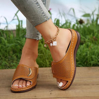 Velanora - Keilabsatz orthopädische Damensandalen